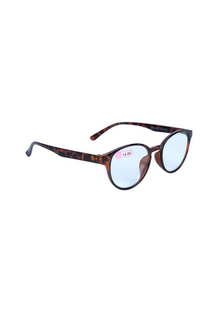 Daiso Boston Style Reading Glasses | +2.0 Diopter Magnification | Tortoise Shell Frame - Image 3